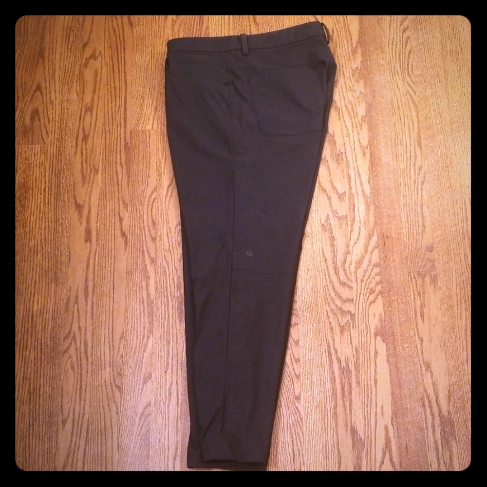 Black ABC pant.